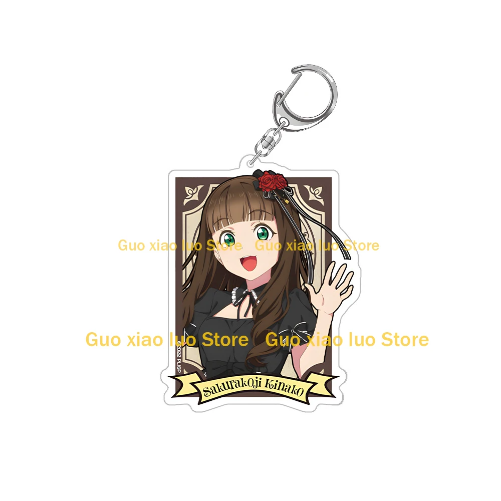 Love Live! Superstar Kanon Shibuya Arashi Chisato Heanna Sumire Hazuki Ren Mei Yoneme Lolita Fashion Ver Chibi Acrylic keychain