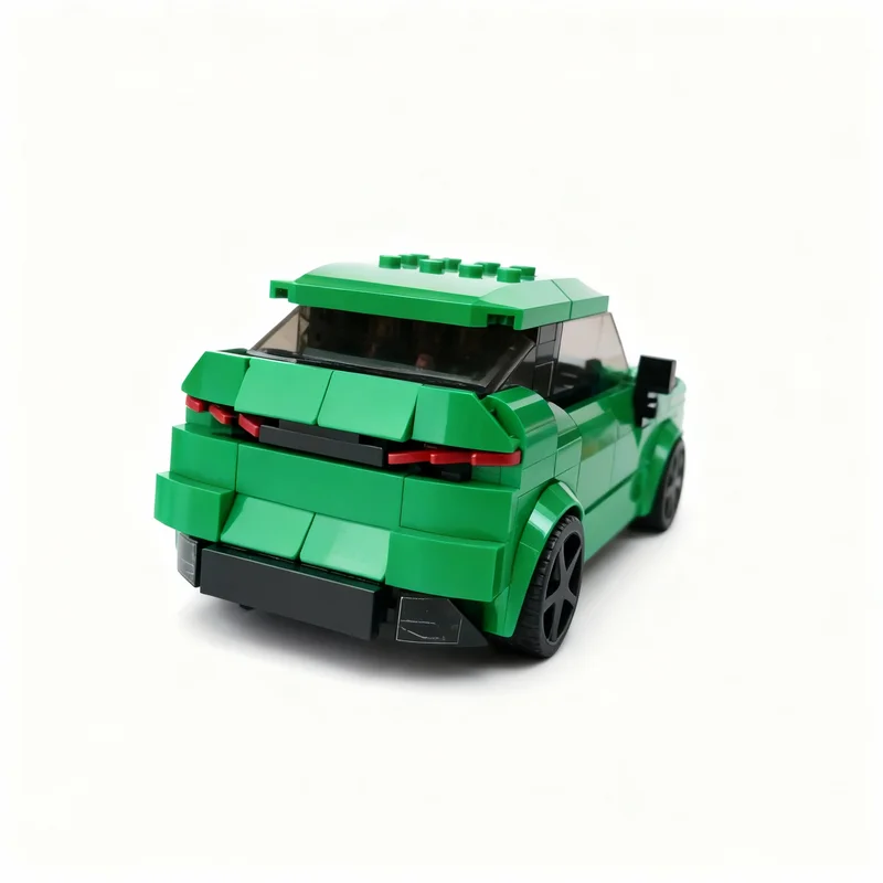 295 stuks MOC Peugeot III Hatchback City Champions Model Bouwstenen Speelgoed Constructie Kerstcadeaus Educatief Bouwstenen Kinderen