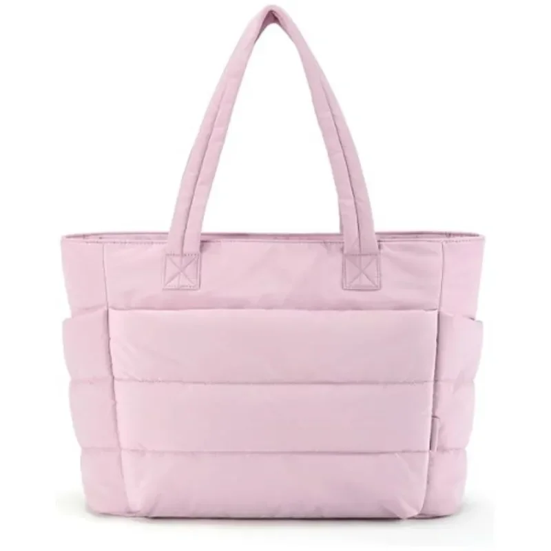Women's Tote Bag Leisur Fashion Commuting Shoulder Bag Simple Mommy Go Out Bag Large Capacity Travel Fitness Handbag