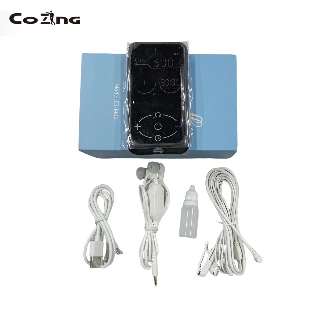 

COZING 2 в 1 инструмент для быстрого сна оборудование для лазерной терапии Relax микротоковое вспомогательное устройство CES