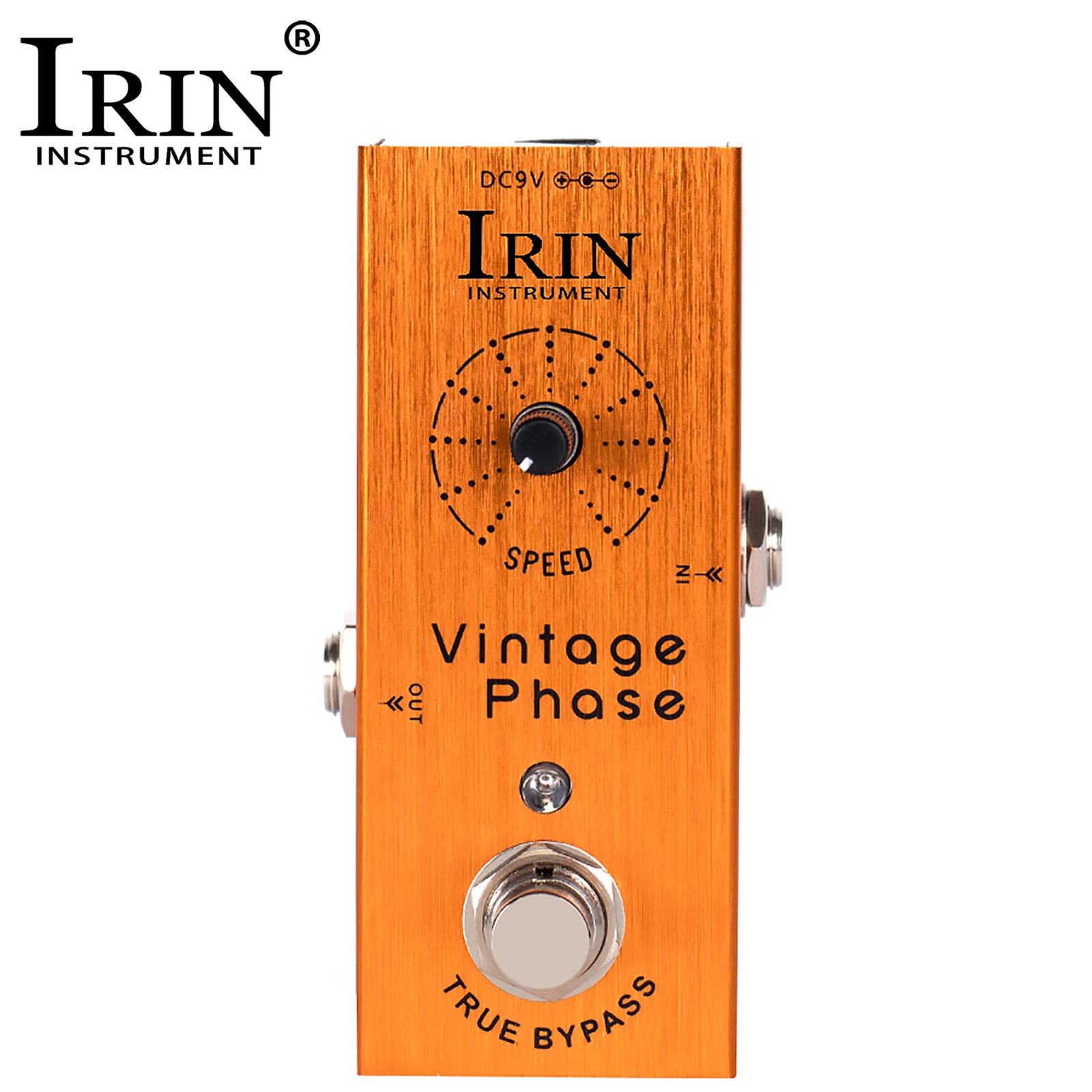 

IRIN AN-10 Electric Guitar Effects Pedal Vintage Phase Pedal True Bypass Re-Creates Classic Phaser Sounds Effect of the 70's