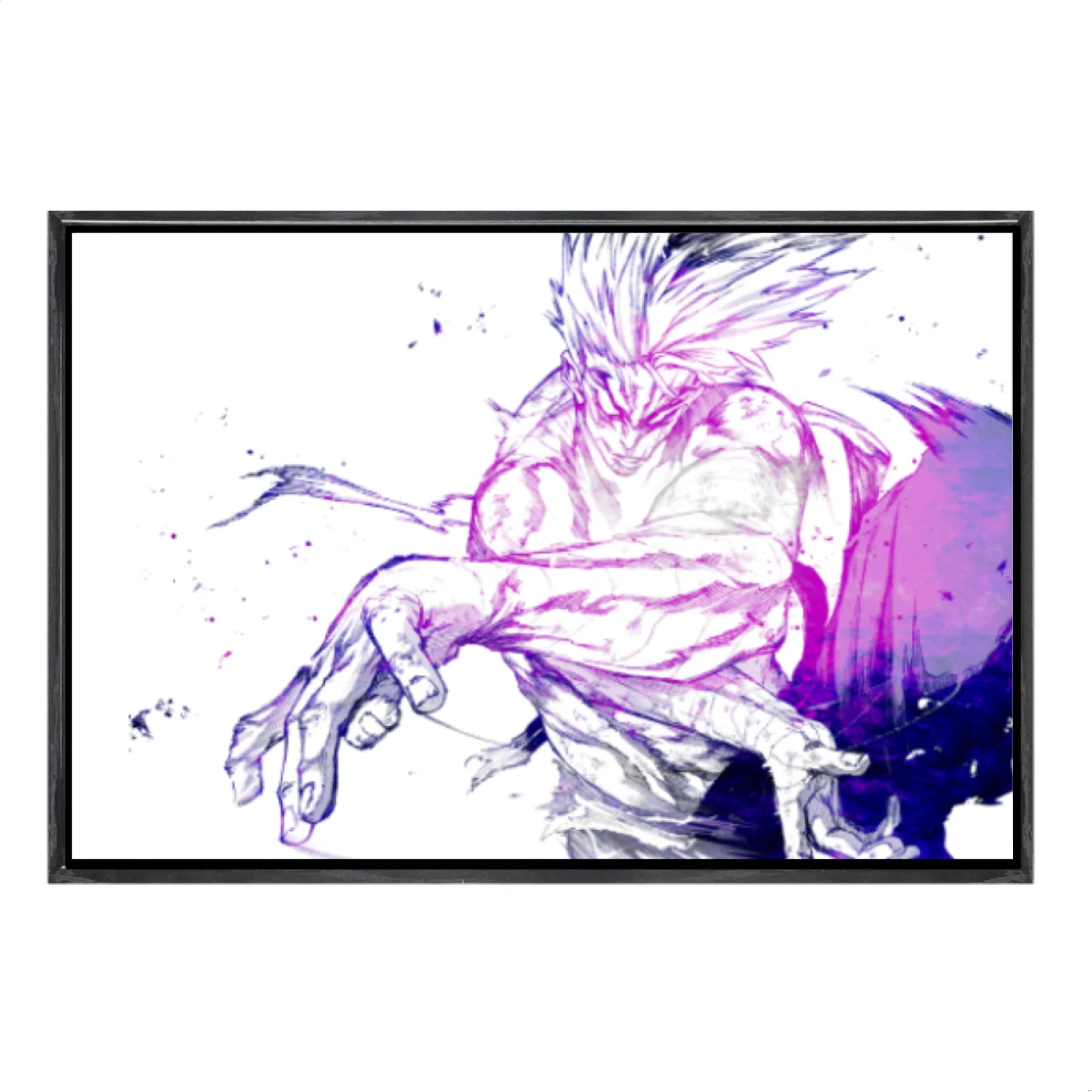 

Japanese Manga Multi-Size Canvas Poster Double Framed Wall Art,Dark Souls Home Decor for Living Room Bedroom