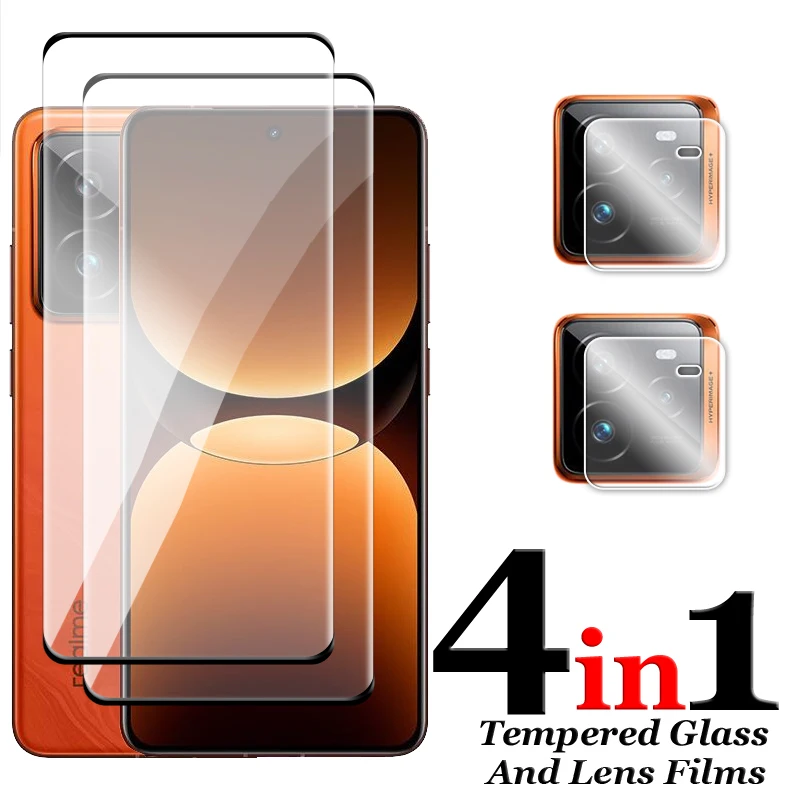 For Realme GT 7 Pro Glass For Realme GT7 Pro Tempered Glass Full Cover 3D Curved Screen Protector For Realme GT 7 Pro Lens Film