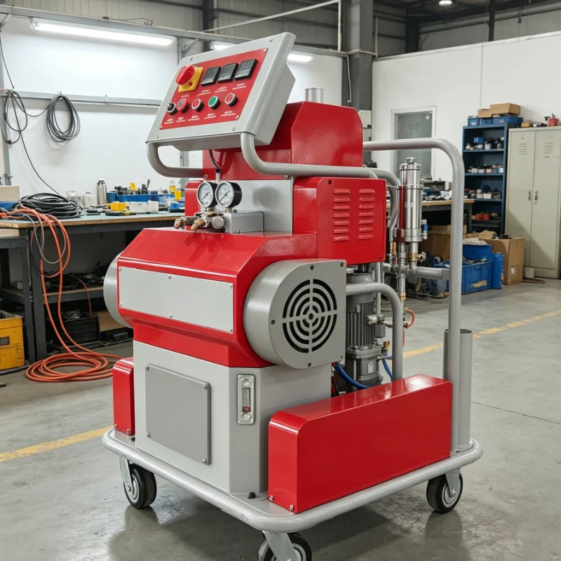 Customized Two Component Polyurethane Spray Machine for Insulation PU Foaming Equipment for Roof Wall Coating Surface