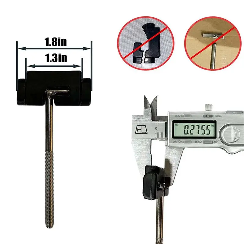 Best-Selling Universal Replacement Accessories For Hard Tri-Fold Tonneau Cover Pickup Truck Cargo Cover Fixing Kit