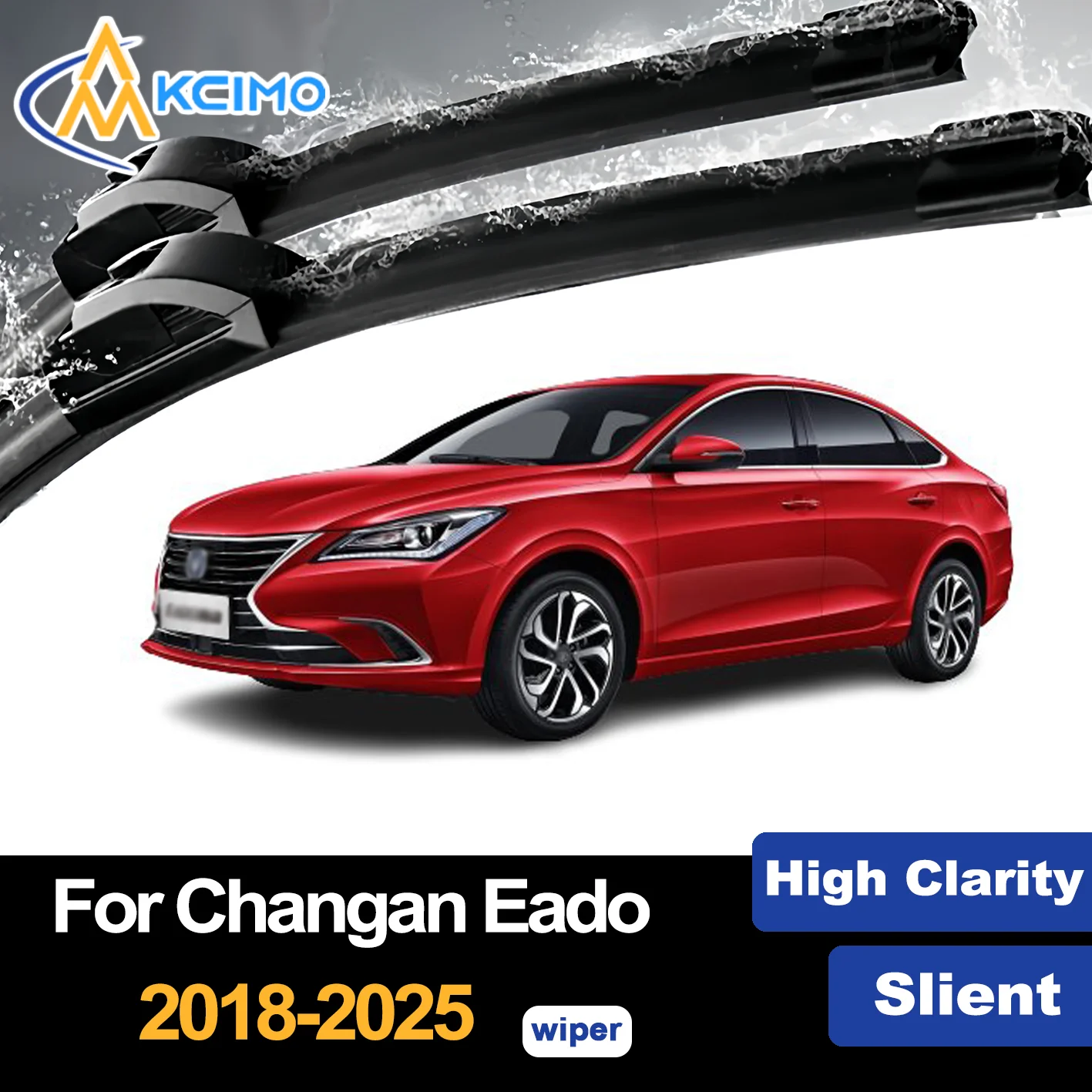 

Front Wiper Blades for Changan Eado 2018-2025 2019 2020 2021 2022 Premium Car Windscreen Windshield Window Wiper Accessories