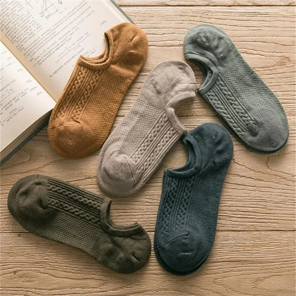 1Pairs Knitted Socks for Men Boat Socks Short Ankle Male Sock Calcetines Mujer Sock for Women Носки Женские Skarpetki Damskie 양말