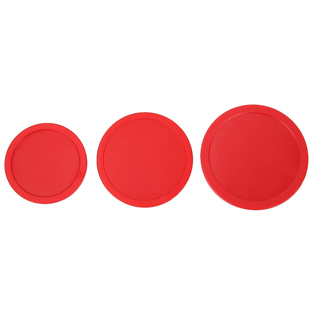 

Air Hockey Pucks Plastic Air Ice Hockey Pucks Piece Replaceable for Tables Game Equipment Hockey Pucks