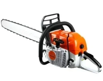 Chain Saw 381, 3.9 KW Power Gasoline Saw with 25-inch Guide 72.2cc Large Displacement Can Be Used for Yard Logging