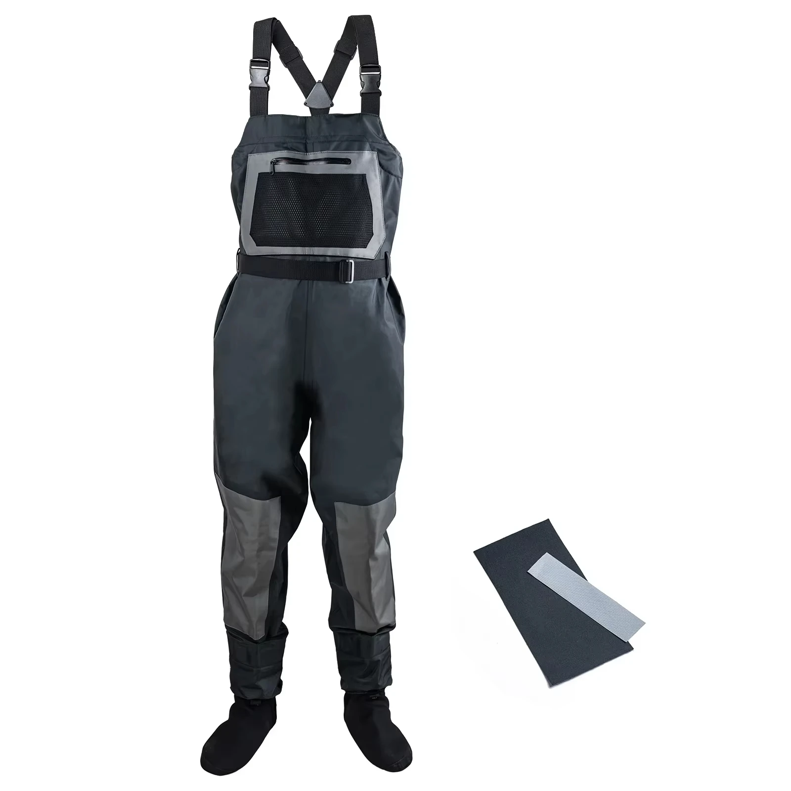 Goture Fishing Wader Lightweight Stocking Foot Men’s Breathable Waders Waterproof Fly Fishing Chest S/M/L/XL/XXL Size
