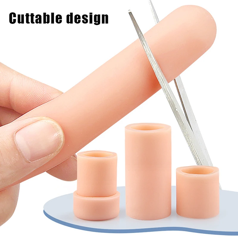 1Pcs Gel Toe Separator Finger Protector Silicone Toe Cushion Tubes Sleeves For Bunion Corns Blisters Calluses Foot Care Tool