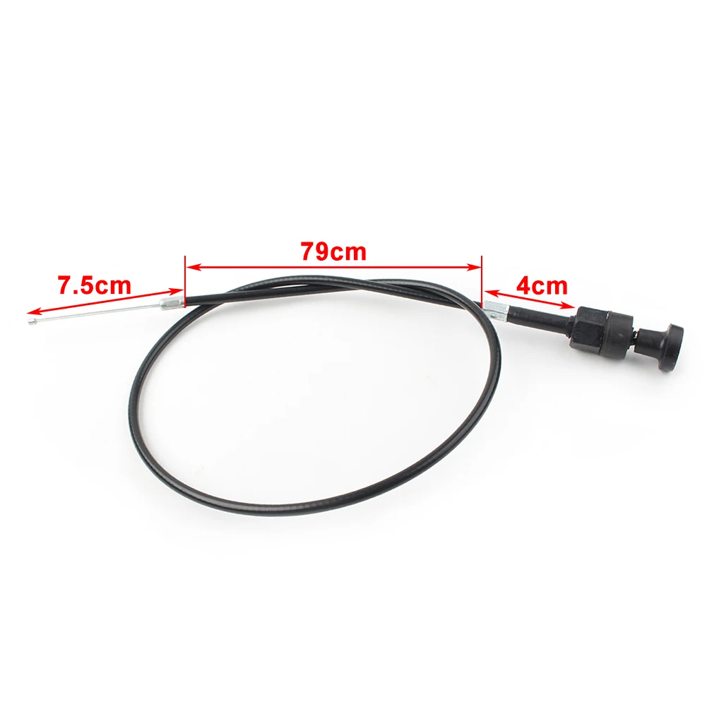 Motorcycle Push Pull Choke Throttle Cable Universal For Yamaha PW50 Y-Zinger PEEWEE 50 Yzinger Mini Dirt Bike