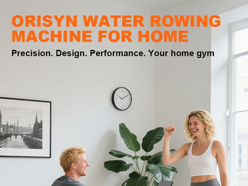 Faltbares Wasser-Rudergerät | 160KG Traglast | Bluetooth-Monitor | 180 ° Klappbares Heimtrainer-Rudergerät mit Aufbewahrungsrädern – Detail 1