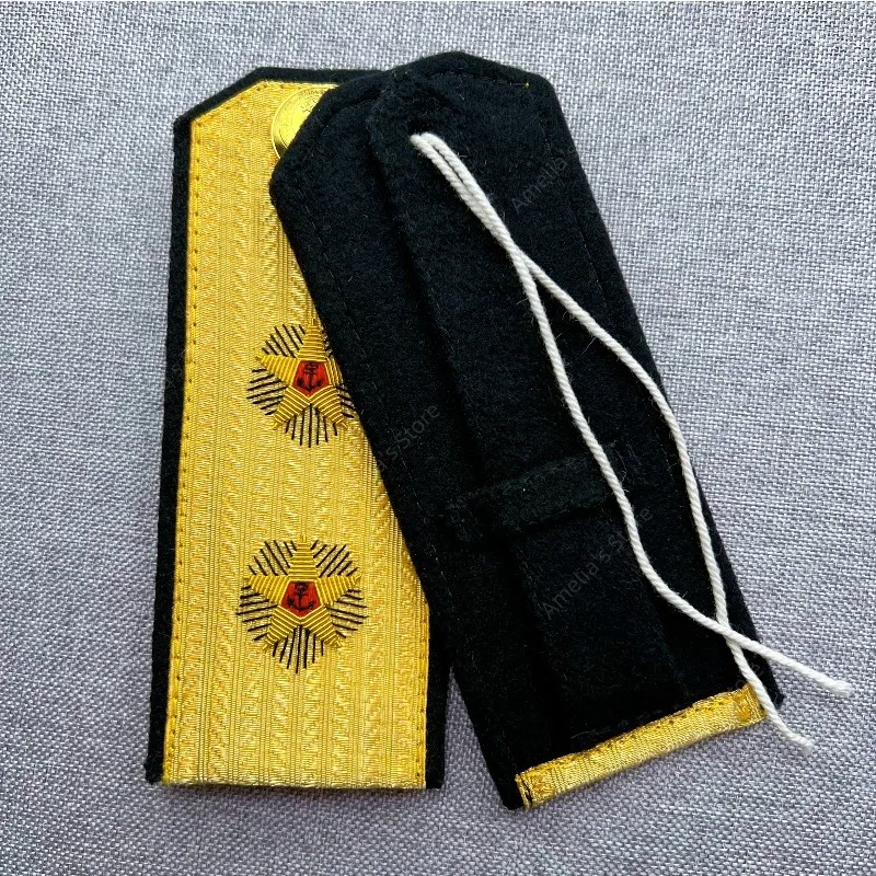 Epauletas tipo 55 de la Marina armada de la liberación del pueblo chino, hombrera con bandera General para oficiales, nudo de tablero con marca de hombro