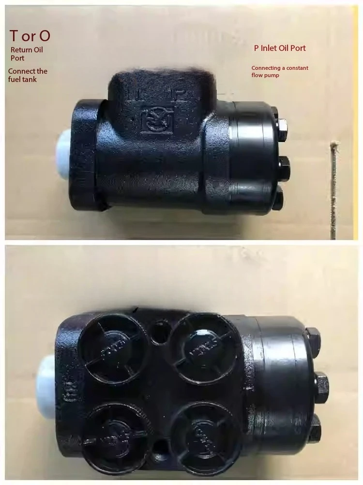 Hand-held, four-wheel tractor modified hydraulic direction set, power steering modified, agricultural machinery accessories