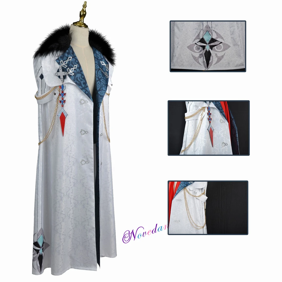 Jeu Anime Fatui Cosplay Costume pour hommes et femmes, Regrator Encounzhnaya Harbingers, Childe Tartaglia, Everak, Halloween