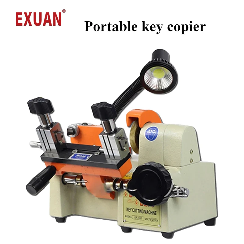 Horizontal Electronic Keying Machine  Desktop Electronic Key Duplicating Machine  Key Copying Machine Máquina de cort de llaves