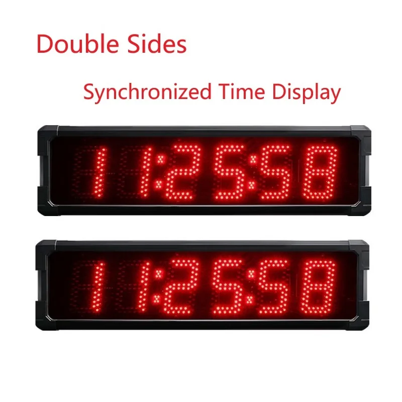 6-Inch Single/Double Sided Outdoor Sports Light Emitting Diode Electronic Countdown Digital
