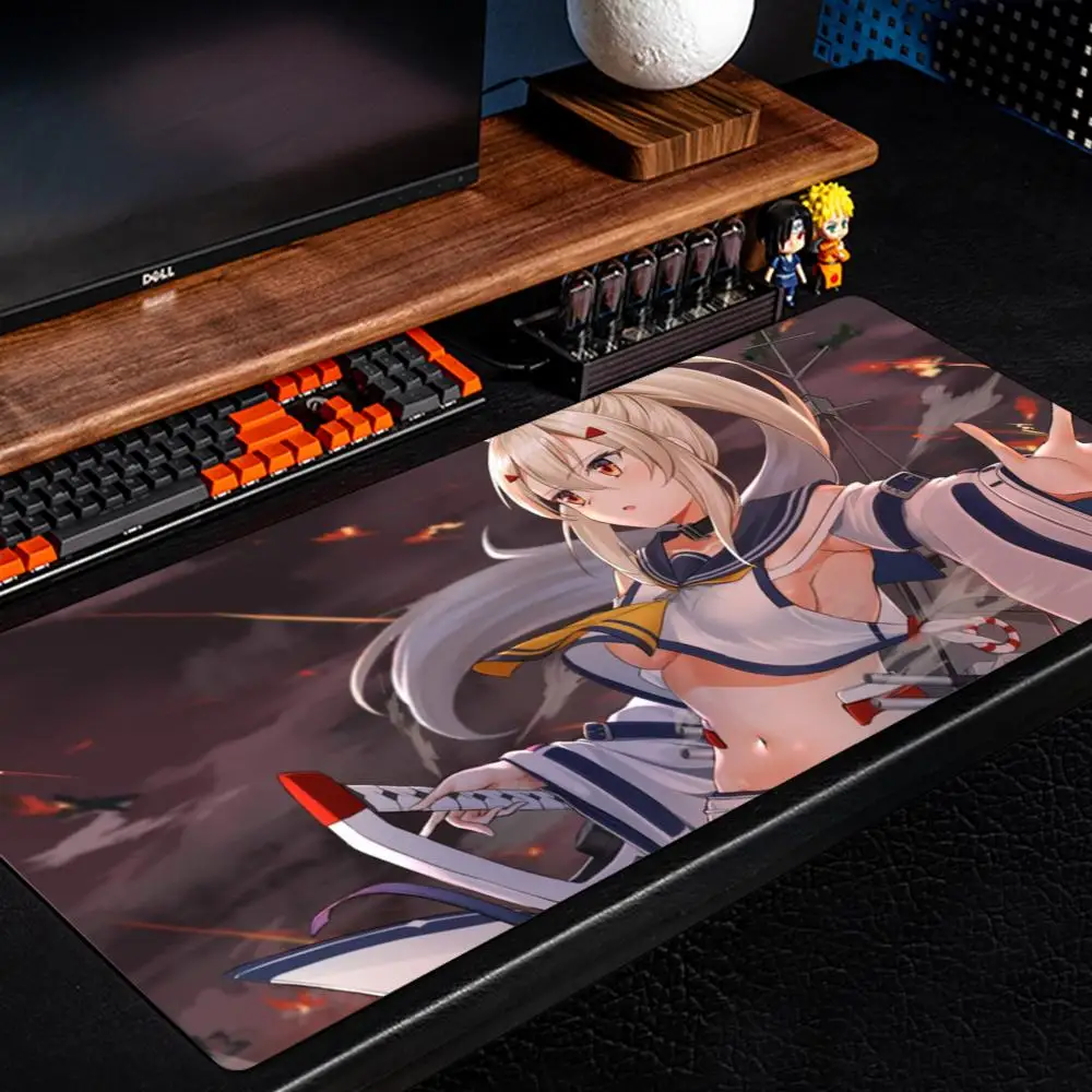 ijn ayanami azur lane Mouse Pad 500X1000 mm Large Gaming Mousepad Gamer XL Rubber Otaku Keyboard Pad Laptop Desk Mat