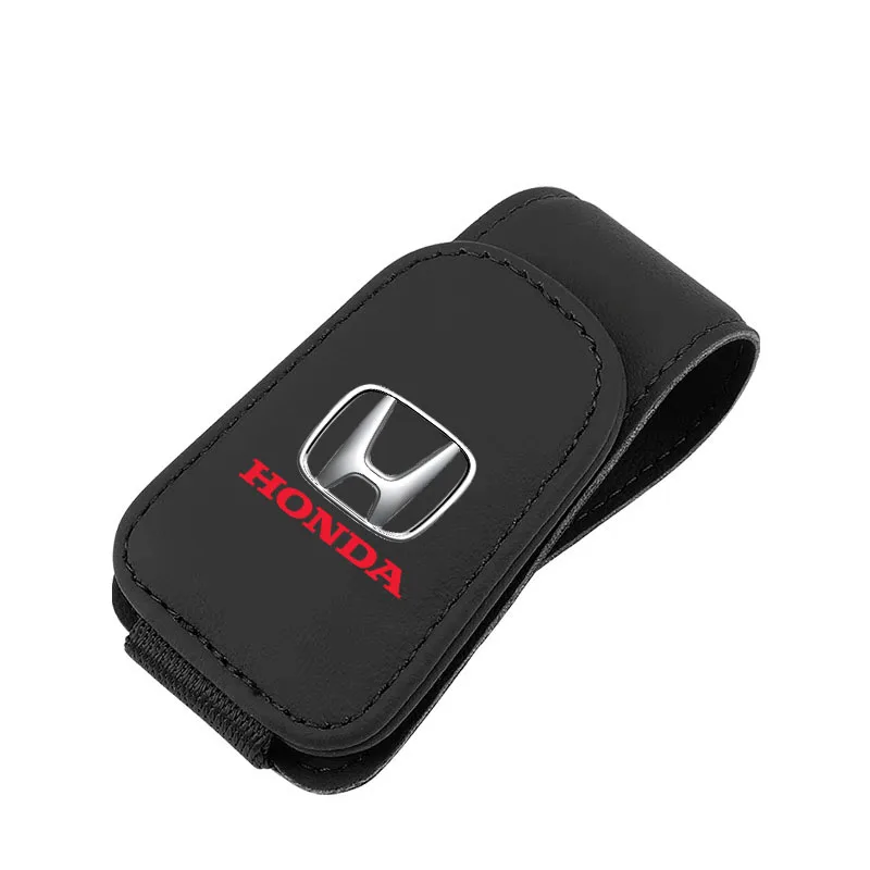 

Car Sunglasses Clip Card Ticket Holder Stand Fastener Pen Case Eyeglasses Sun Visor For Honda civic accord cr-v fit crosstour