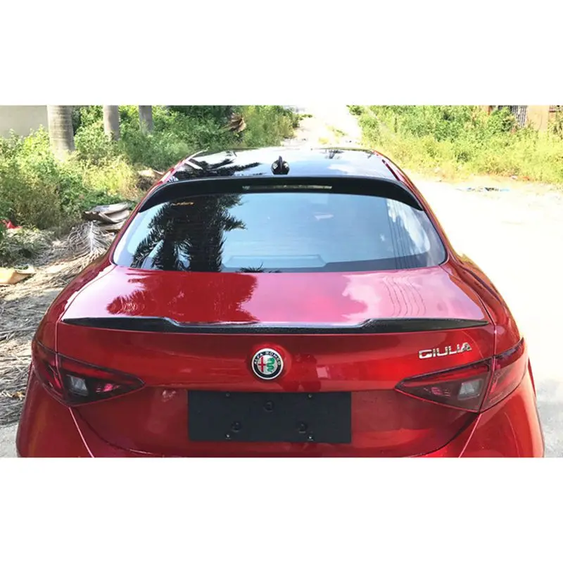 Alfa Romeo Giulia FPR / Carbon Fiber Car Rear Window Roof Top Spoiler for Alfa Romeo Giulia