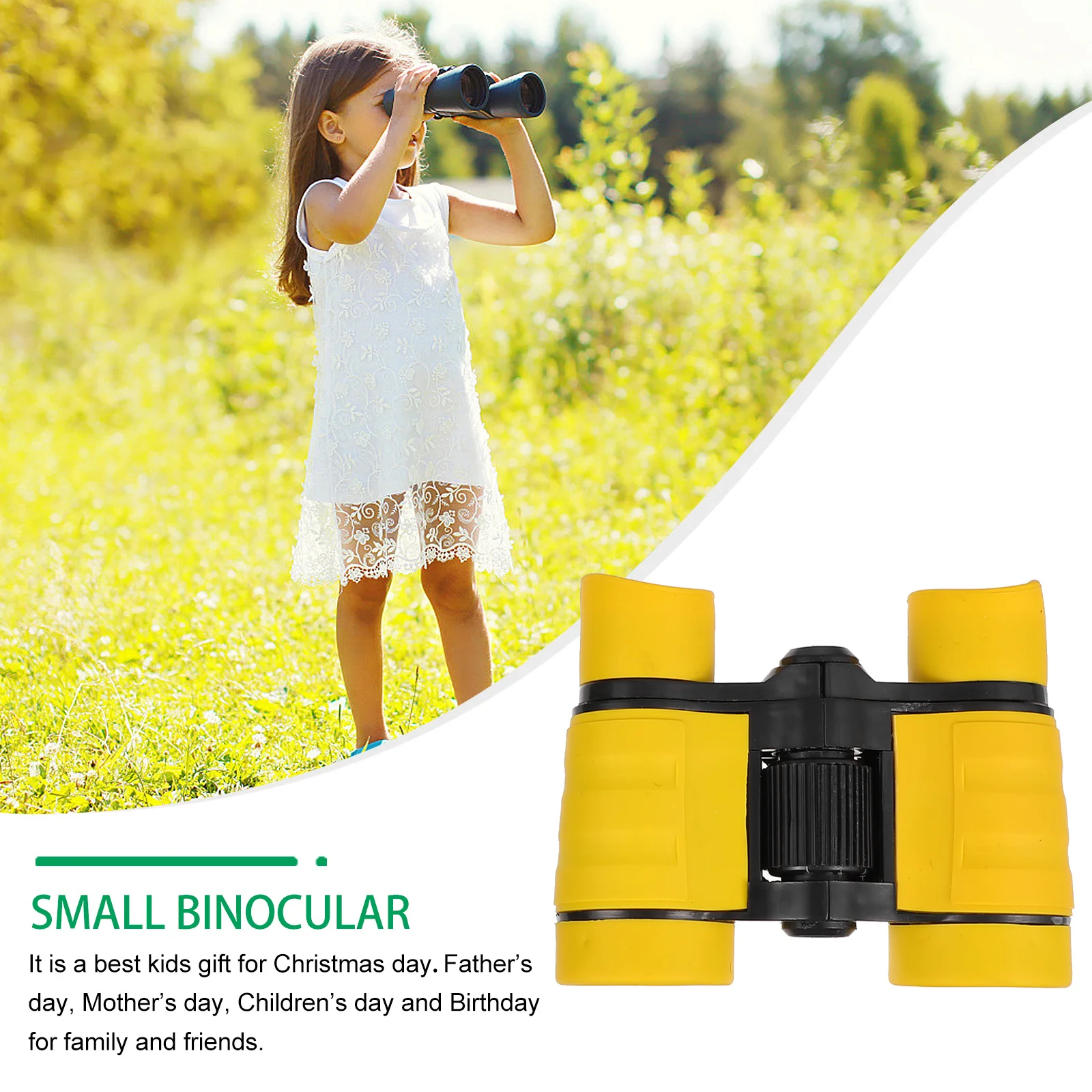 

4x30 Compact Binocular Lightweight Powerful Magnification for Hiking Camping Sailing Sightseeing Binocular