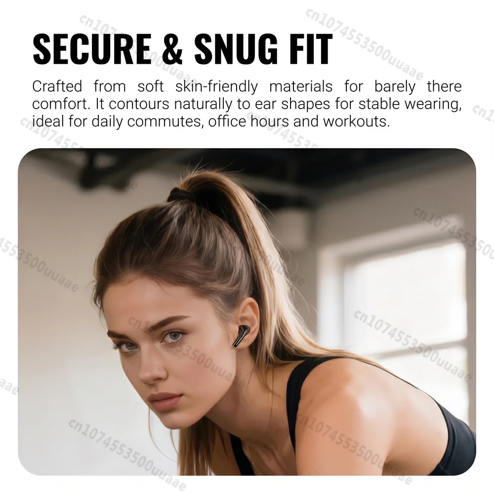 Monster MQT68 Wireless Bluetooth 6.0 Earphones In Ear TWS Wireless Earbuds Sports Bluetooth Headphones for iPhone Samsung Xiaomi image 6