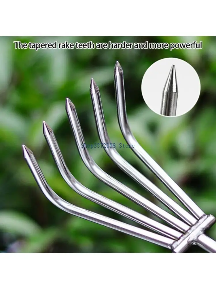  Professional 2/3/5/7 Tines Rakes Tool Designed For Coastal Areas And Outdoor Use