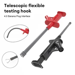 1PCS Multifunctional Insulated Quick Test Hook Clip 1000V Electric Flexible Testi Probe Instrument Accessories