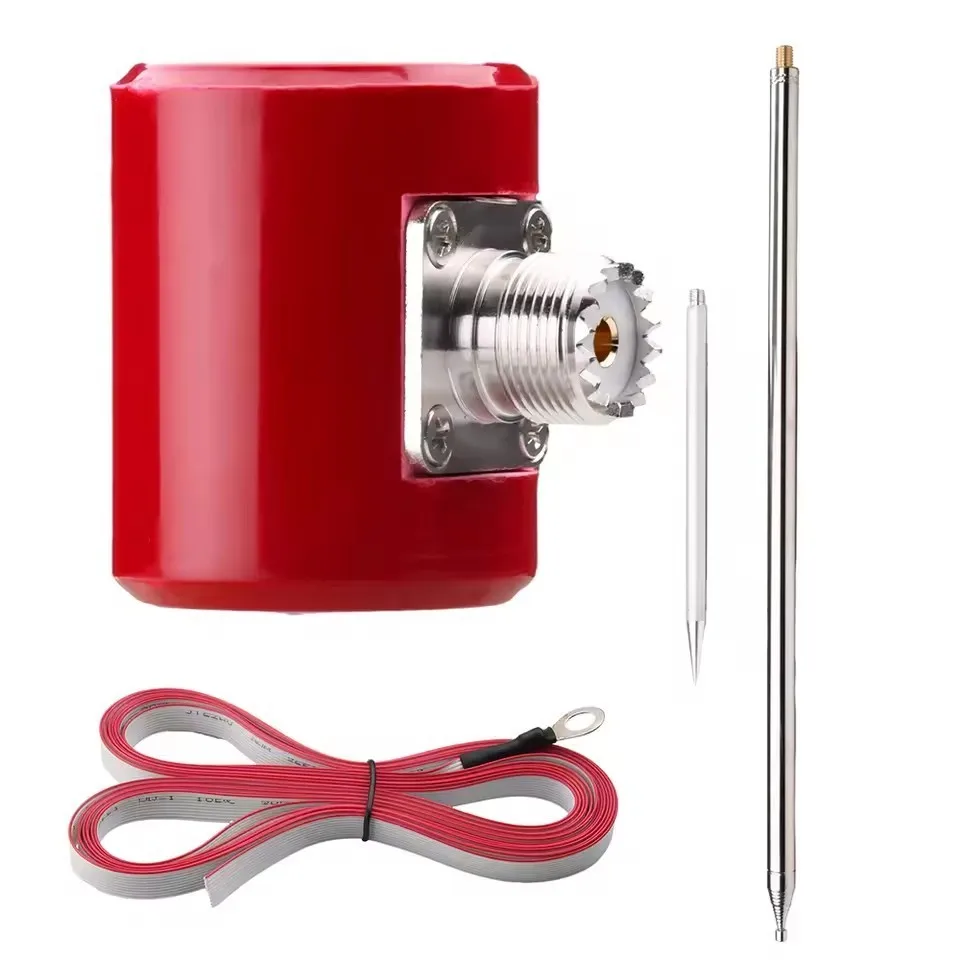 Antena QRP 5M/16.4 FT 14M-30MHz 300W Antena HF ze stali nierdzewnej 1/4 długości fali do radia USDX QRP — zdjęcie 7