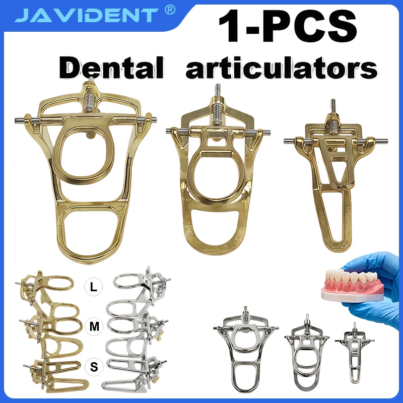 1 piece Dental Occlusal Frame  Adjustable Device  Dentures  Brass Occlusal Frame  Dental Technician Lab Supplies L M S