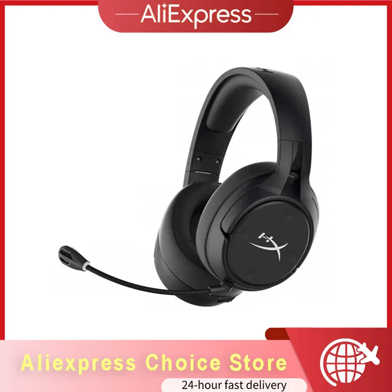 Беспроводная Игровая Гарнитура HyperX Cloud Flight S Со Съемным Микрофоном Объемного Звука 7.1 И Беспроводной Зарядкой Qi