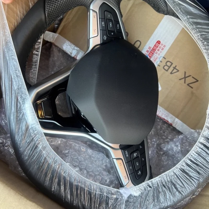 Custom Upgrade With ACC Heating Leather Steering Wheel For VW Golf 6 7 GTI MK7 Mk7.5 Polo Tiguan Jetta Passat B6