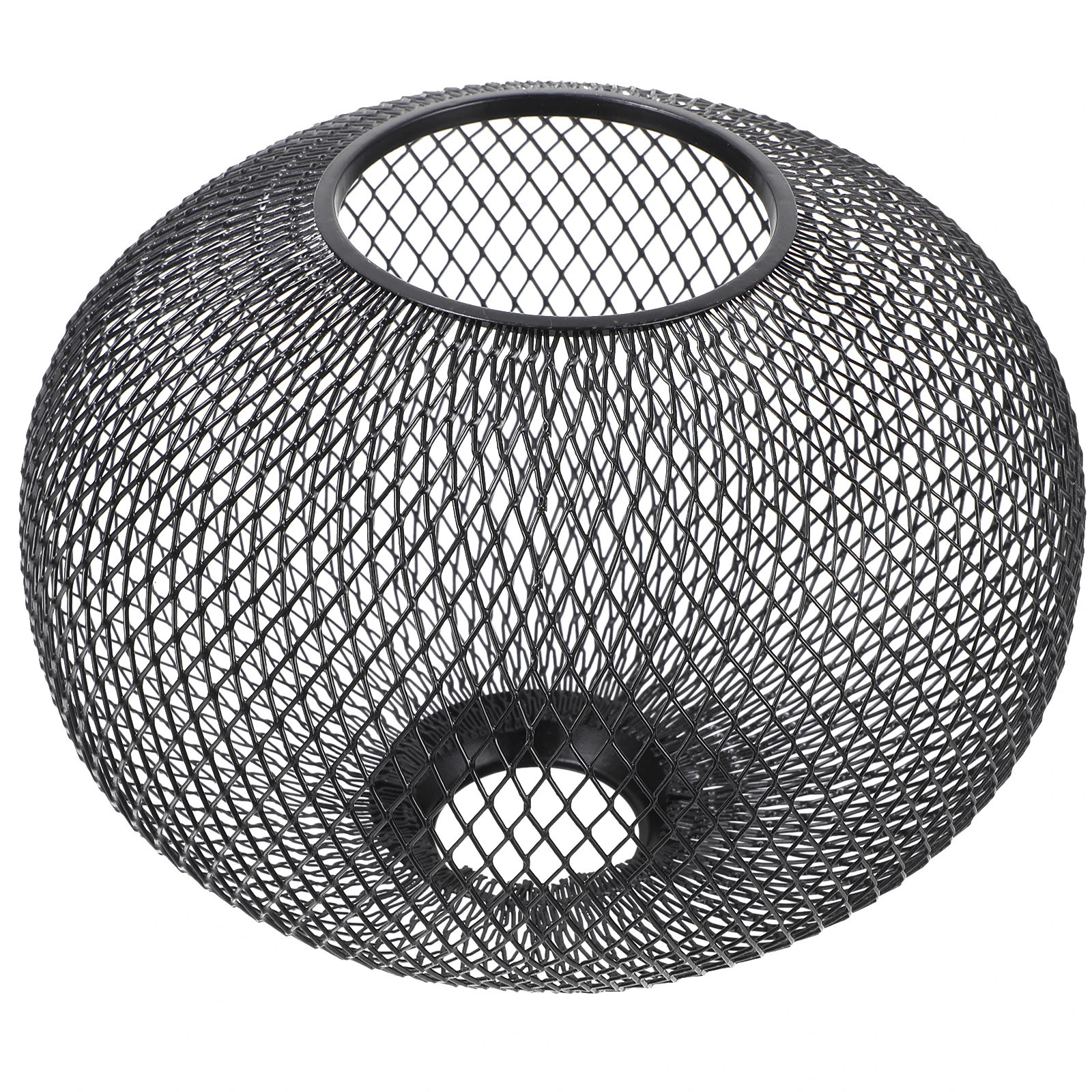 

Iron Pendant Light Shade Hollow Design Bulb Cover for Kitchen Island Bedroom Nursery Decorative Lampshade Replacement Lighting