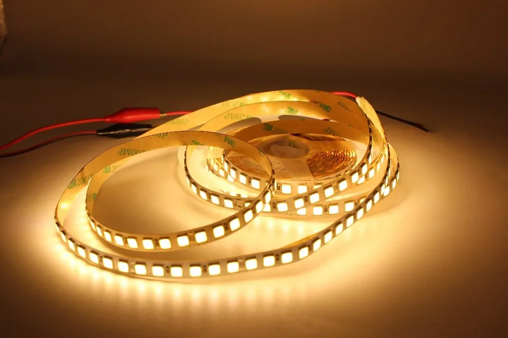 5M 600LEDs 5054 LED Strip Tape Lighting , 12V 24V flexible light 120LEDs/M High brightness THEN 5050 LED strip white/warm white