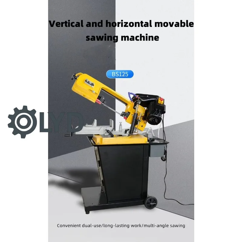 Semi Automatic Metal Band Saw Small Bench Vertical Horizontal Micro Cutter for Stainless Steel Cutting Machine