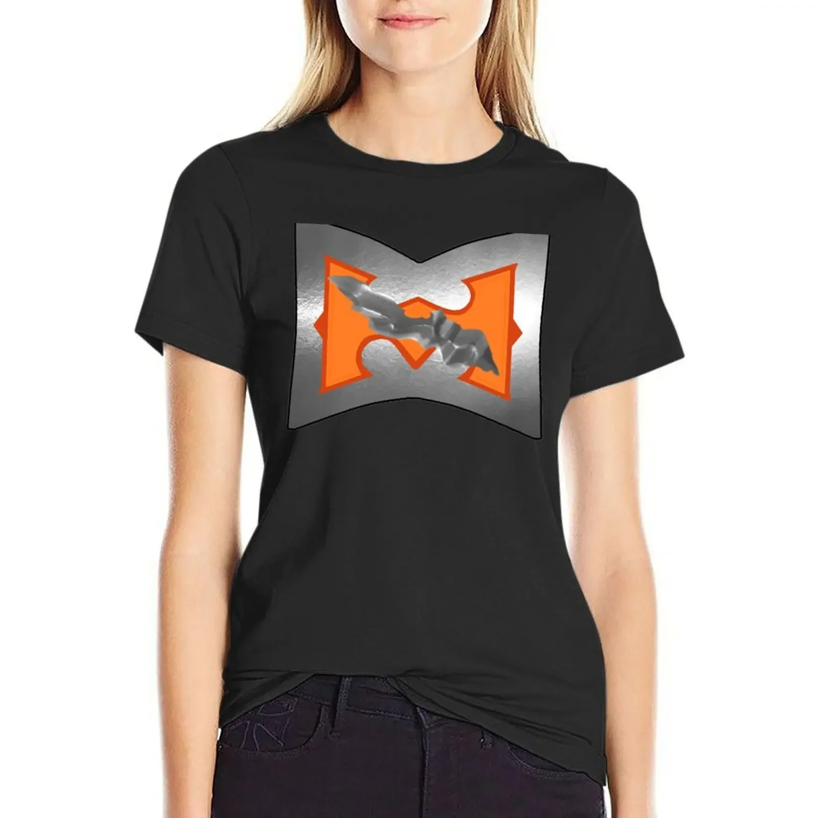 

Battle Armor He-Man (DAMAGE version) T-Shirt korean fashion oversized Blouse kawaii clothes clothes for woman