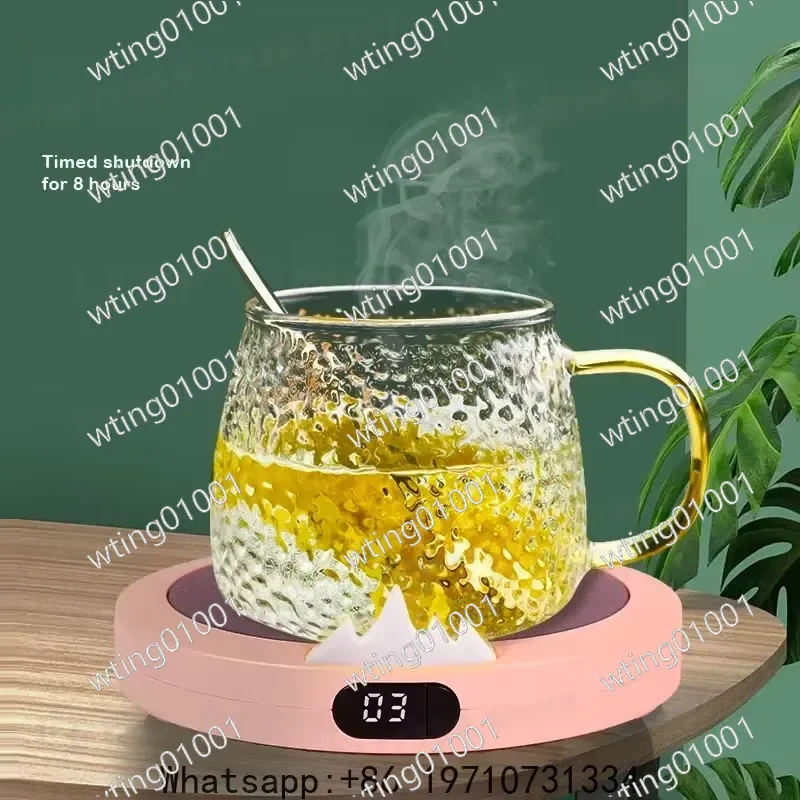 for Coffee Mug Warmer USB Electric Heating Coaster Constant Temperature Cup Heater Mat for Home Office Milk Tea Water Gift