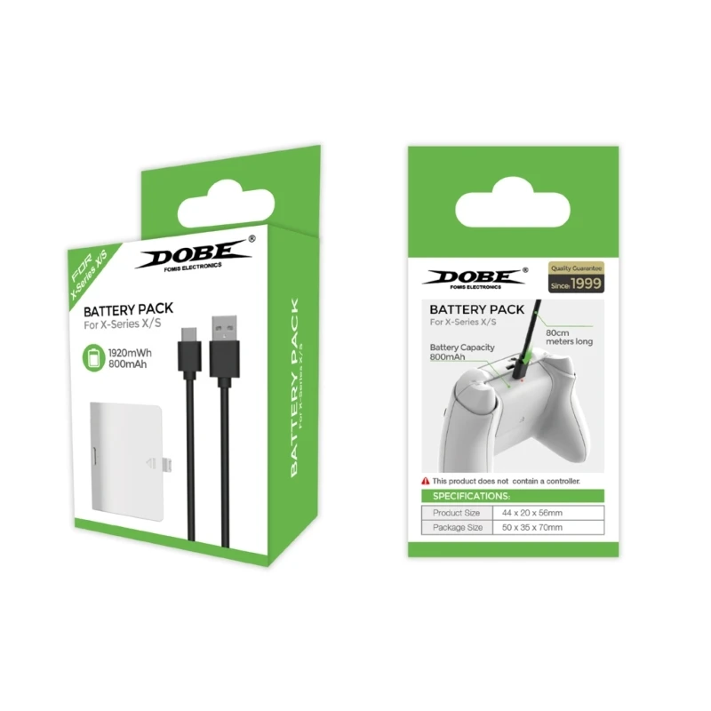 حزمة بطارية قابلة لإعادة الشحن لوحدة التحكم E9LB مع كابل USB حزمة بطارية مللي أمبير في الساعة لملحقات ألعاب بطارية لوحة