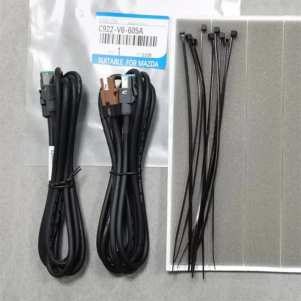 For Mazda Carplay And Android Auto USB Hub adapter connecting cable TK78-66-9U0C C922-V6-605A For mazda2 3 6 CX3 CX5 8 CX9