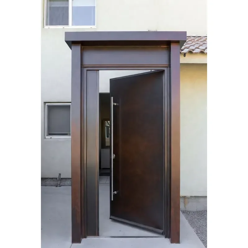 High Performance Steel Entrance Door with Superior Resistance
