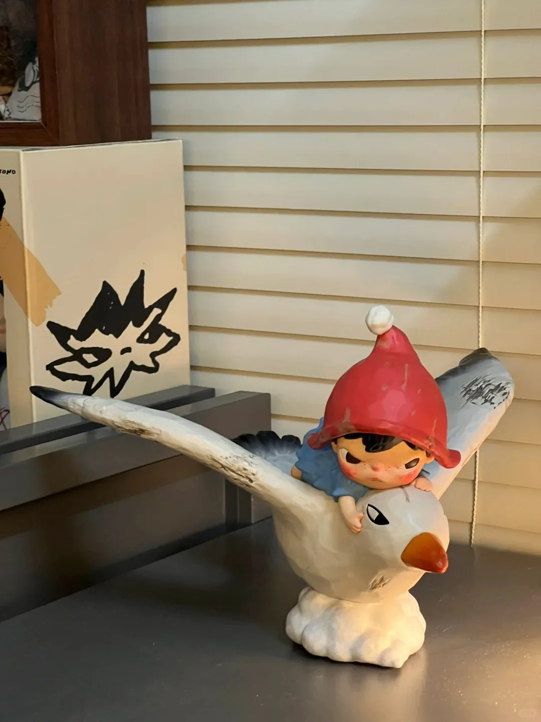 POPMART هيرونو سحابة التماثيل العصرية صندوق أعمى اللعب تحلق الطيور لطيف تحصيل اللعب مفاجأة هدايا عيد ميلاد في الأوراق المالية