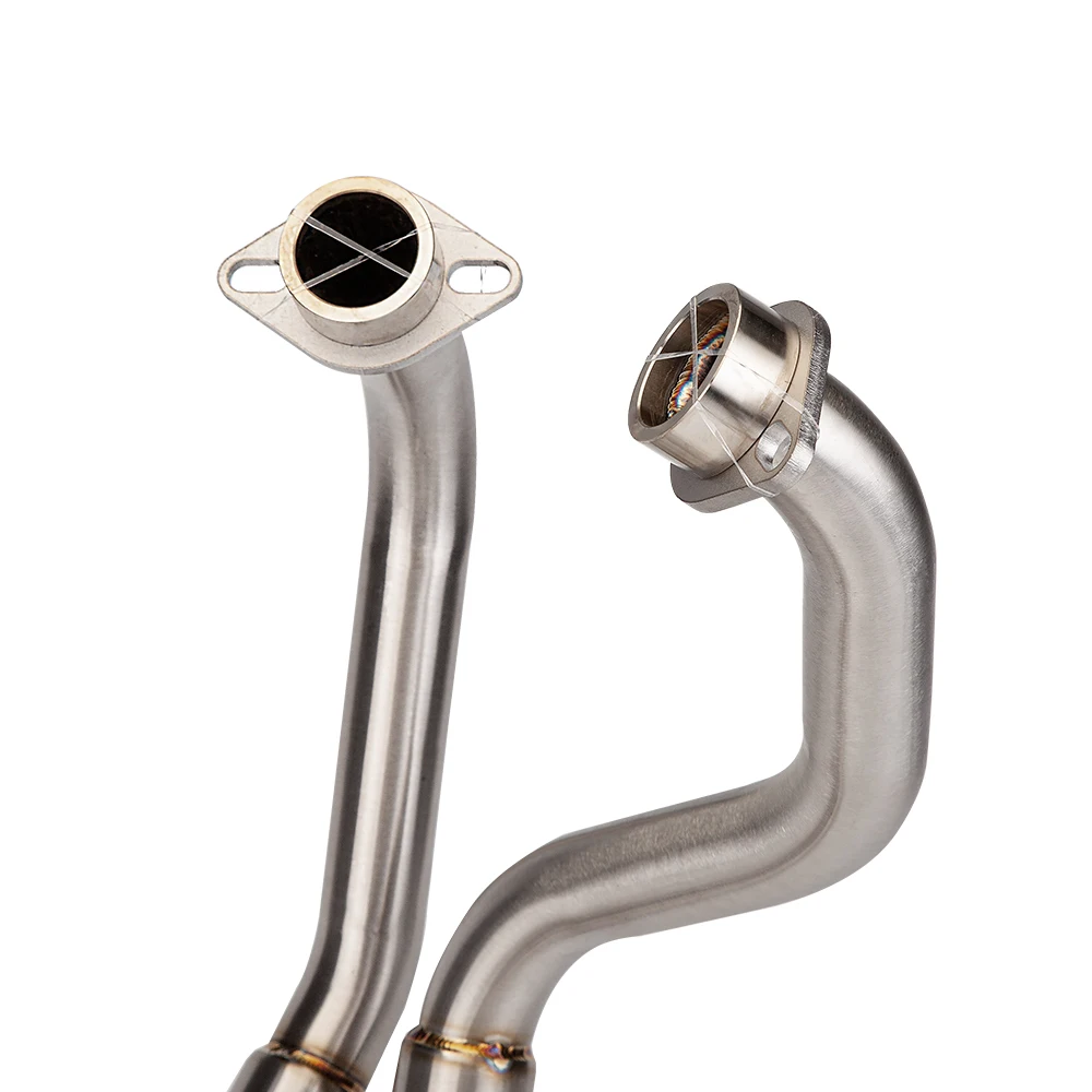 الانزلاق على لسوزوكي GSX250 GSX250R كامل نظام عادم الدراجة النارية الهروب الانزلاق على الجبهة أنبوب ربط الأنابيب ربط الخمار الأصلي #5