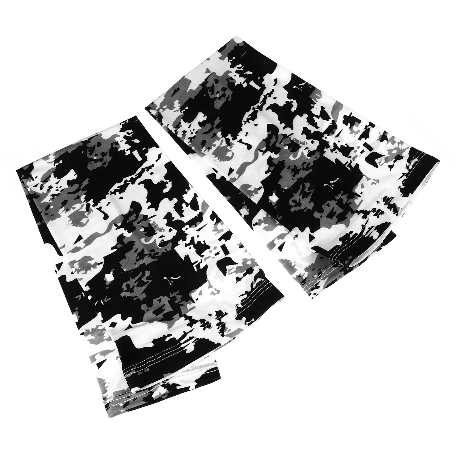 

1 Pair Sun Protection Sleeves Women Camouflage Cooling Arm Protective Cloth Lengthened Outdoor Running Hiking Travel