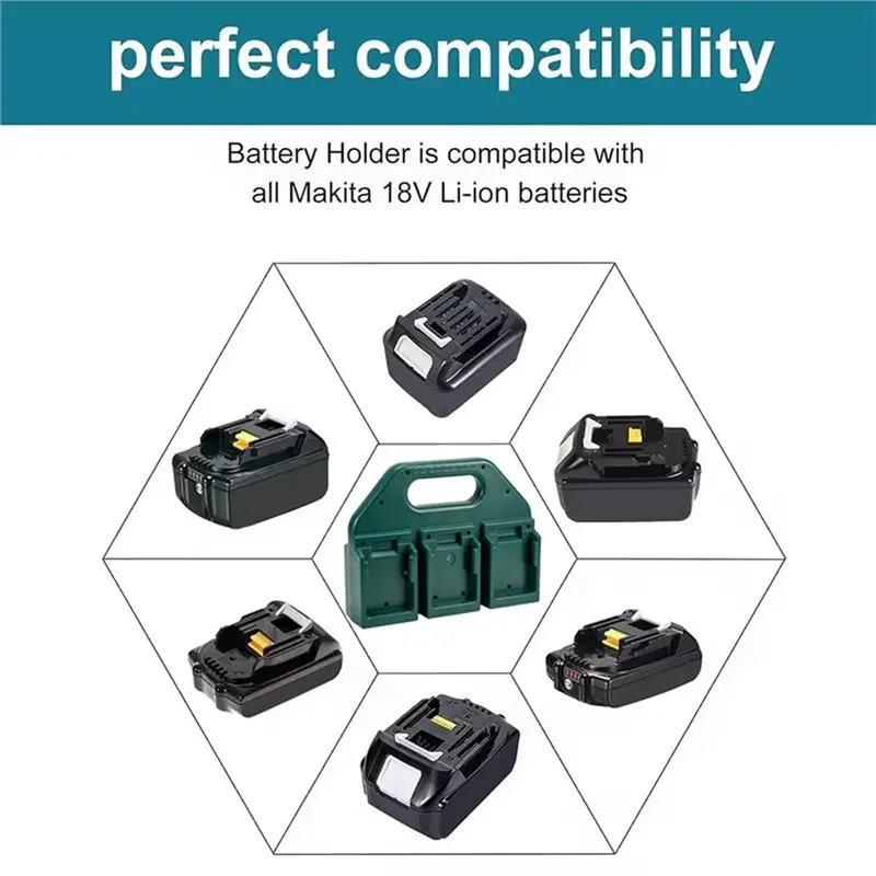 Y45A-6 Slot Portable Rugged Battery Holder For 18V&14.4V
