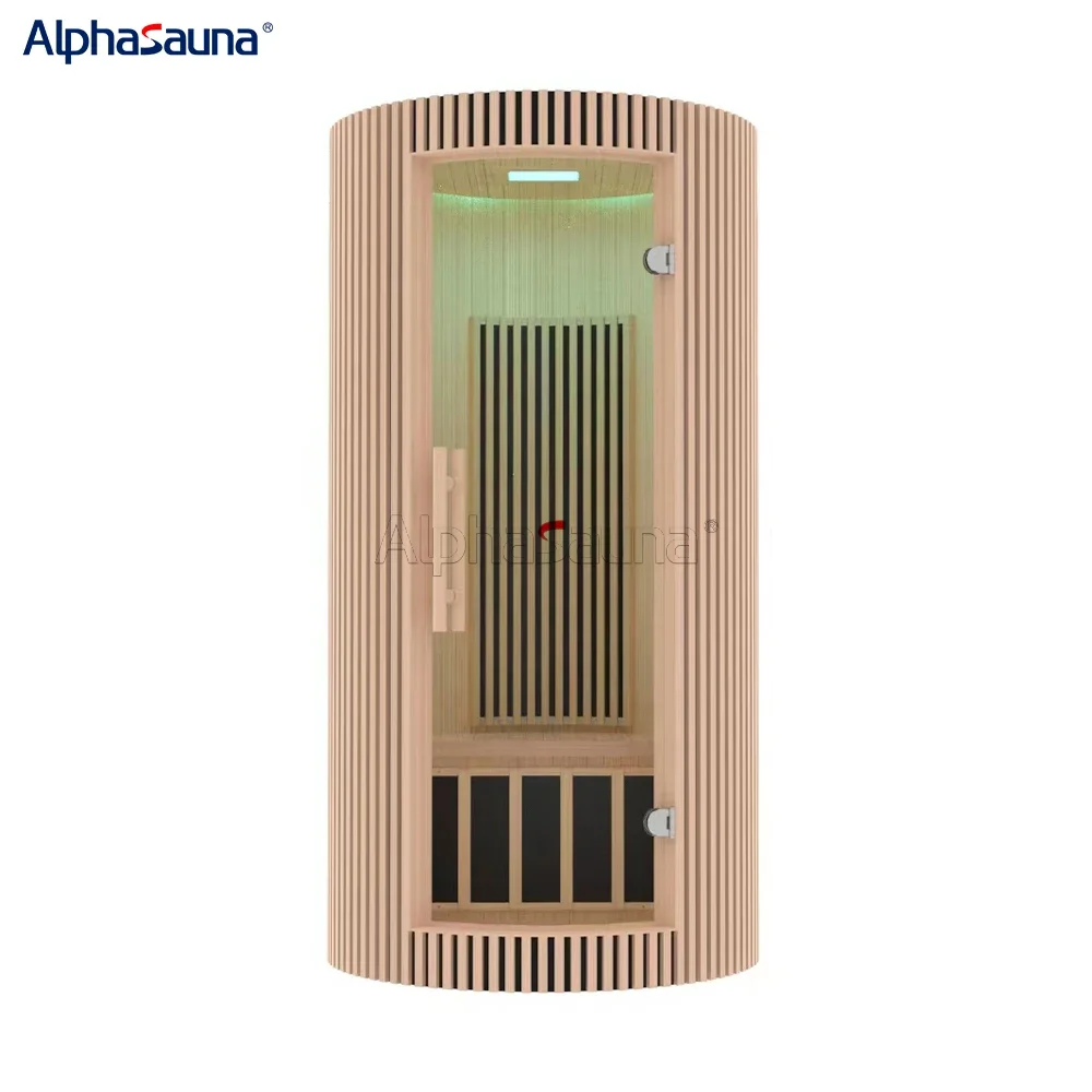 Optional Carbon Fiber Remote Infrared Traditional Hybrid Sauna Wet Steam Heater Sauna