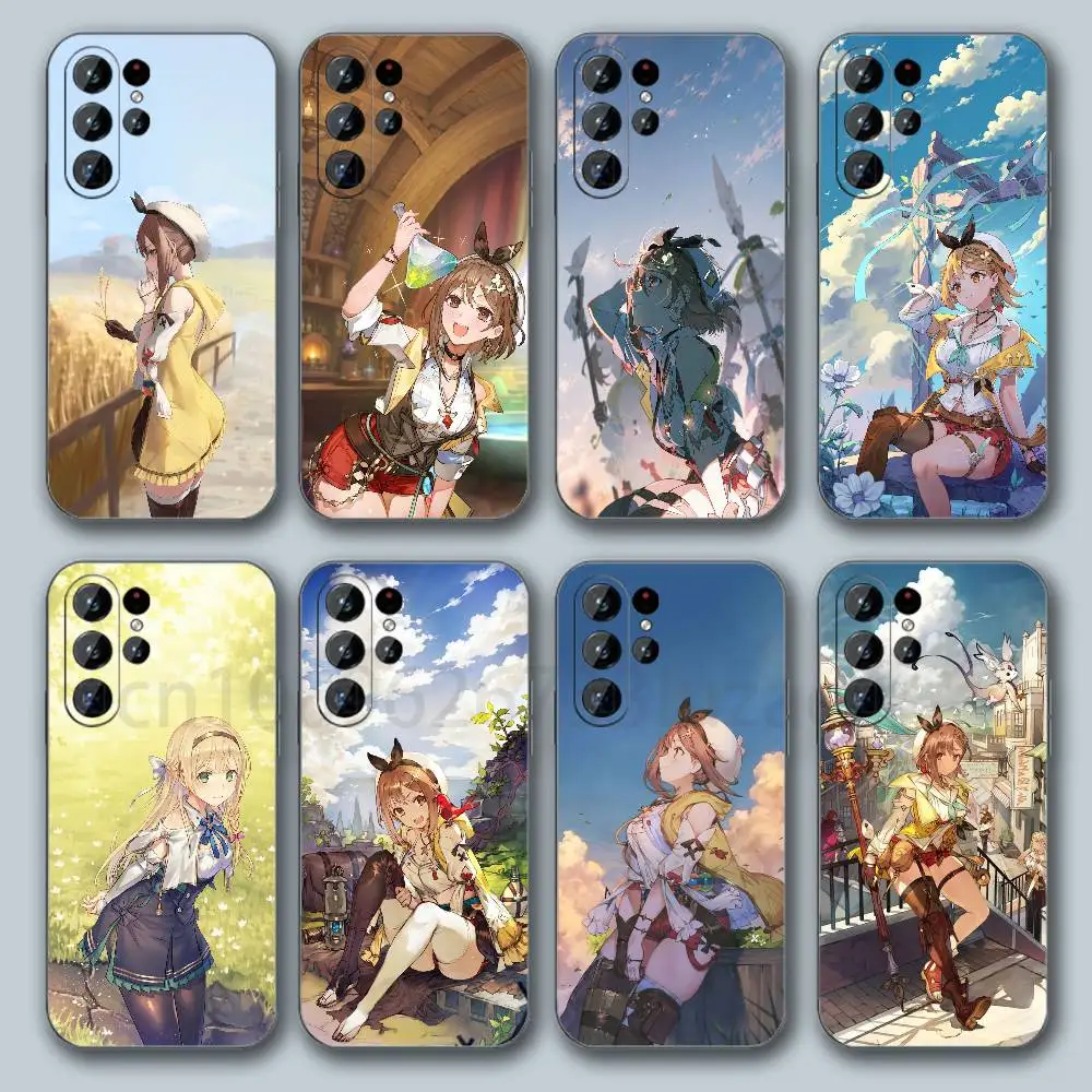 Atelier Ryza  For Samsung Galaxy S26 Ultra Case Samsung Galaxy S26 Plus S 26  Liquid Silicone Cover Samsung