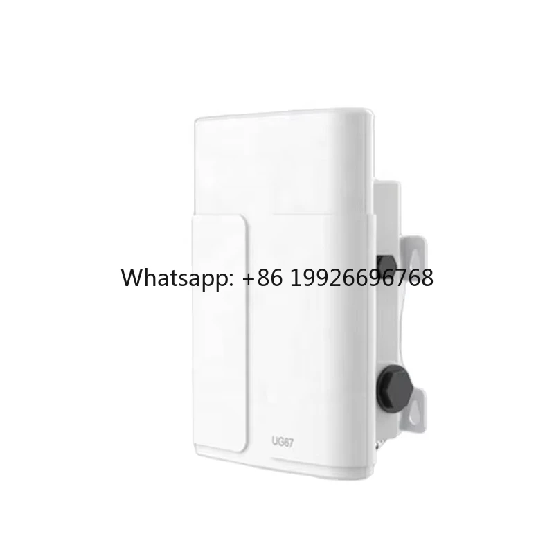 UG67 Outdoor LoRaWAN Gateway 8-Channel SX1302 Quad-Core CPU 2000 Nodes 15km IP67 PoE Ethernet RS485 WiFi Cellular