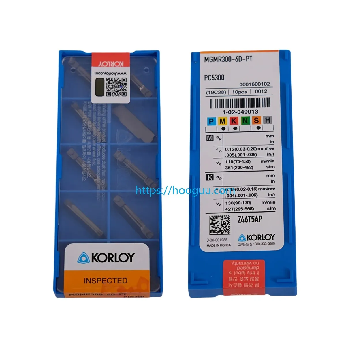100% Original MGMR200-6D PT/MGMR300-8D PT PC5300 CNC Holder Grooving Tool Carbide Inserts – MGMR CNC Lathe Tools