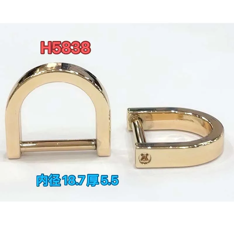 

Metal D Ring Buckle Shackle Clasp For Leather Craft Bag Strap Belt Handle Shoulder Webbing